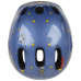 Шлем .детский/подростк. 5-731125 с сеточкой 6 отверстий 52-56см SPACE/голубой светоотраж. M-WAVE