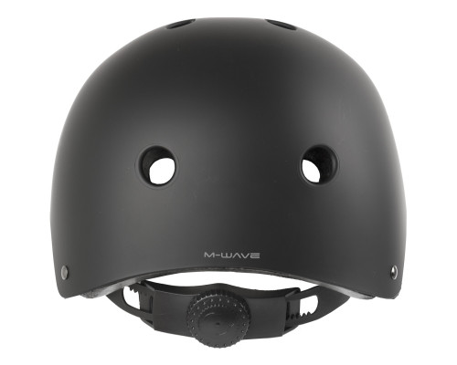 Шлем 5-731184 универс/ВМХ/FREESTYLE 11 отверстий,суперпрочный 54-58см матово-черный M-WAVE