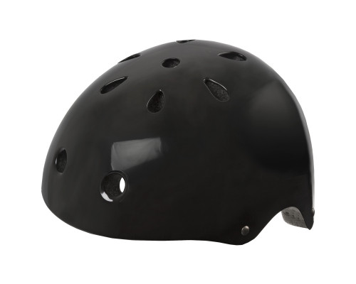 Шлем 5-731282 универс/ВМХ/FREESTYLE 11 отверстий,суперпрочный 58-61см черный лакир. M-WAVE