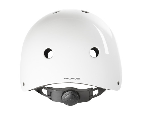 Шлем 5-731283 универс/ВМХ/FREESTYLE 11 отверстий, суперпрочный 58-61см лакир. белый VENTURA