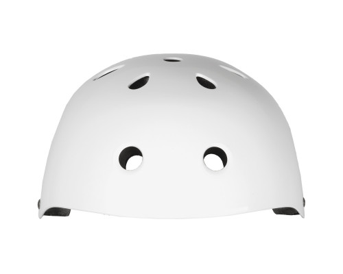 Шлем 5-731283 универс/ВМХ/FREESTYLE 11 отверстий, суперпрочный 58-61см лакир. белый VENTURA