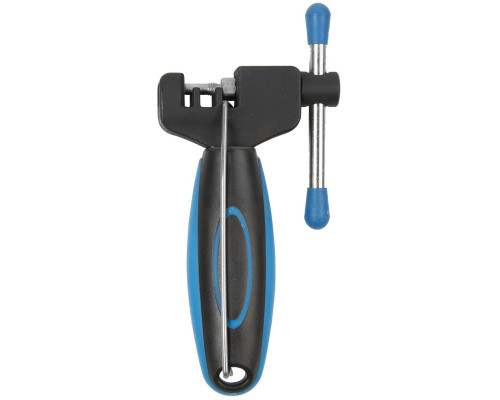 Выжимка 5-880031 профи д/всех типов цепей, запасной пин, антискользящее покрытие рукоятки, черно-синяя M-WAVE