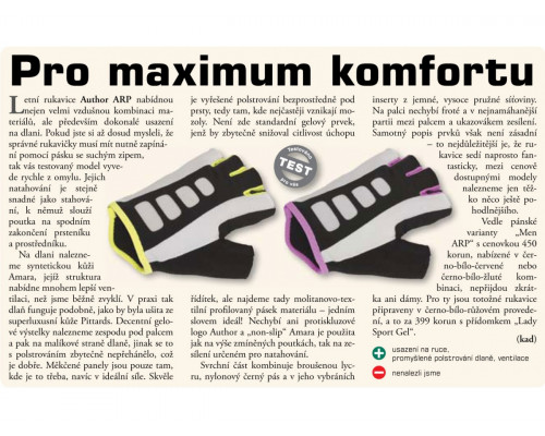 Перчатки 8-7130655 Lady Sport Gel X6 женский черно-розовые размер S гель/лайкра/синтетическая кожа с петельками AUTHOR