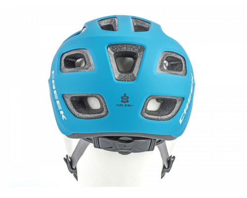 Шлем 8-9001492 спортитный CREEK HST 162 17 отверстий, ABS HARD SHELL/EPS матовый-сине-черный 54-57см AUTHOR