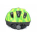 Шлем 8-9089973 с сеточкой Mirage 198 INMOLD детский/подростковый 12 отверстий, зелено-желтый 48-54см AUTHOR