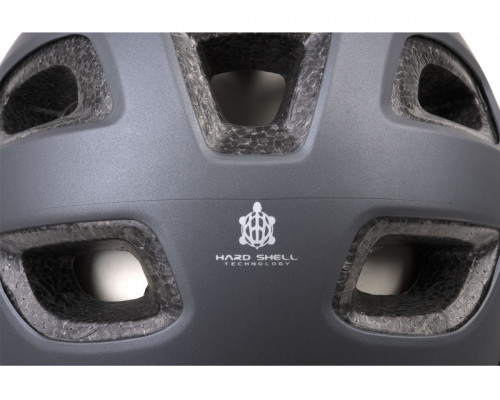 Шлем 8-9110340 BMX/Enduro ABS hard shell tech. CREEK FULLFACE HST 580г. матовый черный 54-58см AUTHOR