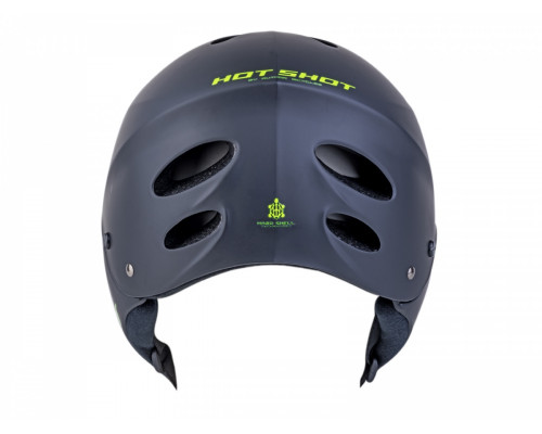 Шлем 8-9110380 Freeride/DH FullFace ABS-HARD SHELL суперпрочный Hot Shot INMOLD 193 Matt Blk 17 отверстий, черныйматовый 54-58см AUTHOR