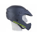 Шлем 8-9110380 Freeride/DH FullFace ABS-HARD SHELL суперпрочный Hot Shot INMOLD 193 Matt Blk 17 отверстий, черныйматовый 54-58см AUTHOR