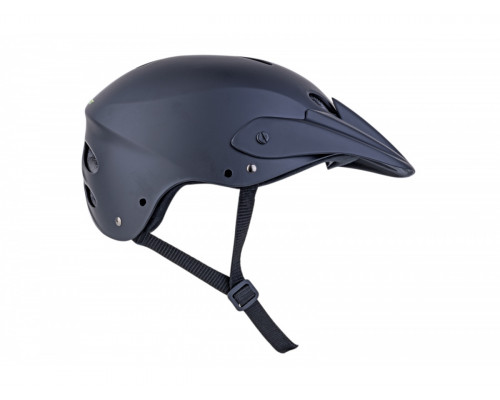 Шлем 8-9110380 Freeride/DH FullFace ABS-HARD SHELL суперпрочный Hot Shot INMOLD 193 Matt Blk 17 отверстий, черныйматовый 54-58см AUTHOR