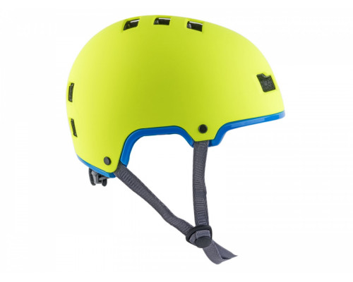 Шлем 8-9110422 универс/ВМХ/FREESTYLE Lynx X9 HARD SHELL 192 Yell-Neon/Blue-Neon 10 отверстий, суперпрочный неоново желто-голубой 54-58см AUTHOR