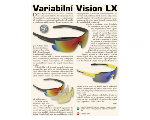 Очки 8-9201101 солнцезащ+чехол+кейс+прозр/желт/темная категория 3 ударопрочные поликарбонатные линзы, НЕОНОВАЯ оправа Vision LX AUTHOR