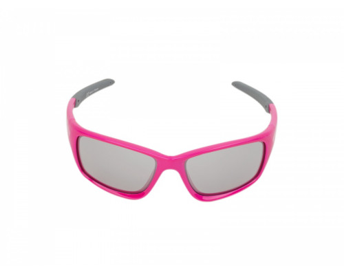 Очки 8-9201311 ДЕТСКИЕ солнцезащитные категория 2 100% защита от UV, зеркал поверхность ударопрочные поликарбонат. неоново-розовая оправа 22гр. Indee Junior AUTHOR