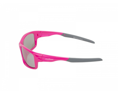 Очки 8-9201311 ДЕТСКИЕ солнцезащитные категория 2 100% защита от UV, зеркал поверхность ударопрочные поликарбонат. неоново-розовая оправа 22гр. Indee Junior AUTHOR