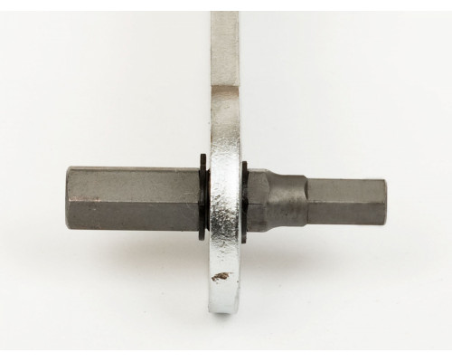 Захват/съемник д/педалей 8-10000213 ВНУТРЕННИЙ профи Cr-V CC PW8 с прорезининой рукояткой 6/8x330мм AUTHOR