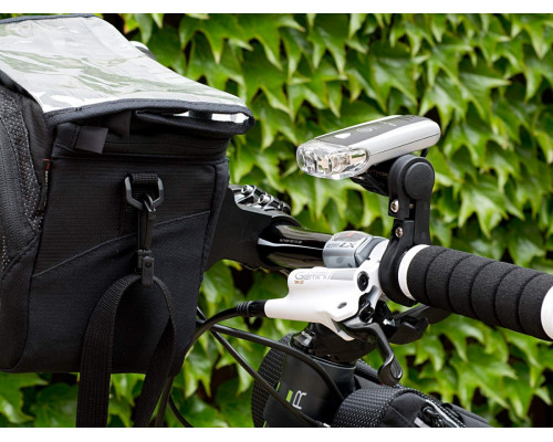 Держатель удлинитель 8-12060150 для крепление фар, велокомпьютеров, для рулей D25.4-31.8 ACC-201 AUTHOR