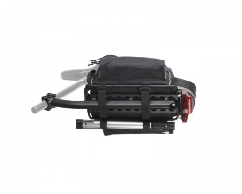 Сумка 8-15000000 на багажник A-N216 с плечевым ремнем V=7-9л 28 x14 x17см черная AUTHOR