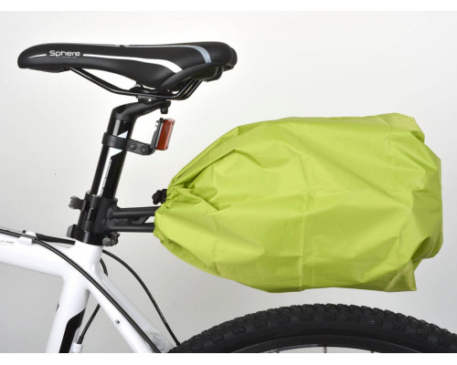 Сумка+багаж 8-15000086 A-N LitePack6 X7 2 отделения V=6л с чехлом черная+багажник на подседельный штырь AUTHOR