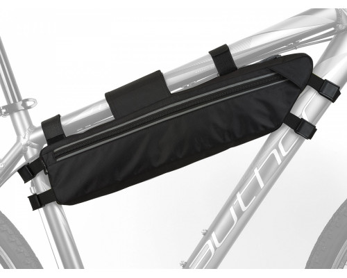 Подсумок 8-15001090 подрамный A-R260 PROLONG прямоугольный горизонтальный, 2 отделения. V=2.8л большой черный AUTHOR