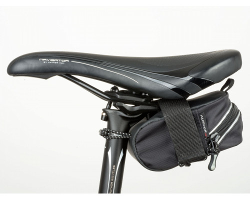 Подсумок 8-15002129 подседельный A-S381 TPN X7 1 отделение V=0.9л. 85гр черный AUTHOR