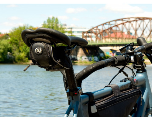 Подсумок 8-15002155 подседельный A-S310 TPN мини 1 отделение V=0.3л 110х60х40мм, 67г. черный AUTHOR