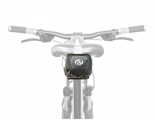 Подсумок 8-15002155 подседельный A-S310 TPN мини 1 отделение V=0.3л 110х60х40мм, 67г. черный AUTHOR