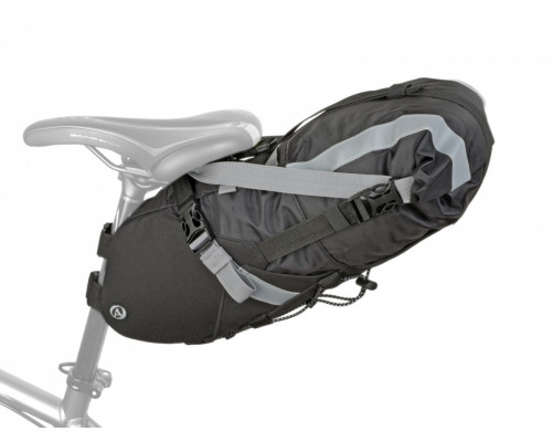 Подсумок 8-15002182 подседельный ПОХОДНЫЙ A-S3152 SUMO X9 быстросъемн. раскладной V=6-12л влагозащитный 335г, черный AUTHOR