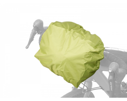 Сумка 8-15002521 на руль A-H735 QRA X7 25,4/31,8мм б/съемная V=5.4л с чехлом от дождя черное AUTHOR