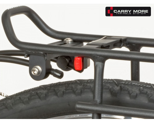 Багажник 8-15200242 алюминиевый 24-29″ для перемонтный сумки ACR-65-Alu CARRYMORE сварной регул черный AUTHOR