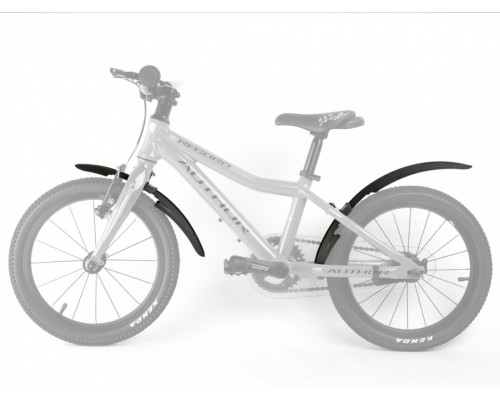 Крылья 8-16002002 пластиковые AXP Junior 16/20 16-20″ 217гр. пара черные с отражателем AUTHOR