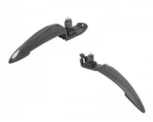 Крыло 8-16150021 пластиковое 26-29″ X-Bow QR переднее б/съемное в трубу вилки черное AUTHOR