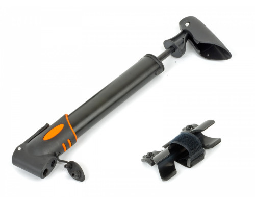 Насос 8-18101032 алюминиевый AAP Twin 2 овальный 2 головки Т-ручка 275мм, 148г черный AUTHOR