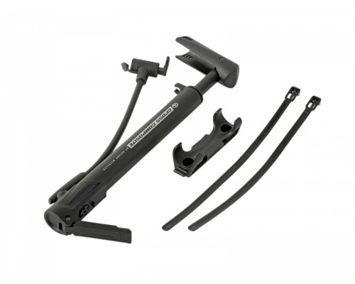 Насос 8-18101044 пластиковый AAP Cross Composite шланг.+ножной упор. 120PSI универсальная головка Т-ручка черный AUTHOR