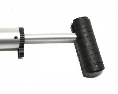 Насос 8-18101048 алюминиевый AAP Cross Lite шланг+ножной упор. универсальная головка Т-ручка серебристый AUTHOR