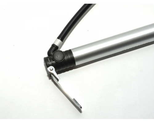 Насос 8-18101048 алюминиевый AAP Cross Lite шланг+ножной упор. универсальная головка Т-ручка серебристый AUTHOR