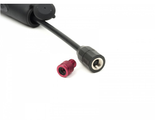 Насос 8-18101100 алюминий /пластик AAP Airstream Composite шланг+FV-адаптер до 120 PSI черный AUTHOR