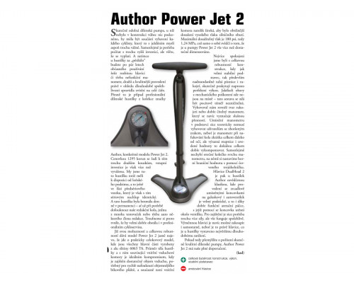 Насос 8-18151016 напольный профи AAP PowerJet2 алюминиевый с манометром 2 головки на шланге 260PSI/18Бар черный AUTHOR