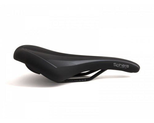 Седло 8-31048032 спорт/туристическое SPHERE X7 280х160мм 318г. гелевое черное AUTHOR