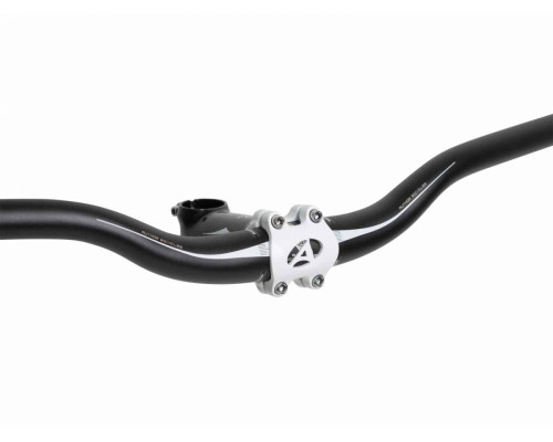 Вынос внешний 8-32150940 нерегулируемый 1 1/8″ ACO-S RESPECT 80мм/+7` для руля 31,8мм алюминиевый черно-белый AUTHOR