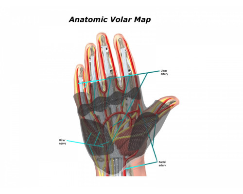 Перчатки 8-7130655 Lady Sport Gel X6 женский черно-розовые размер S гель/лайкра/синтетическая кожа с петельками AUTHOR