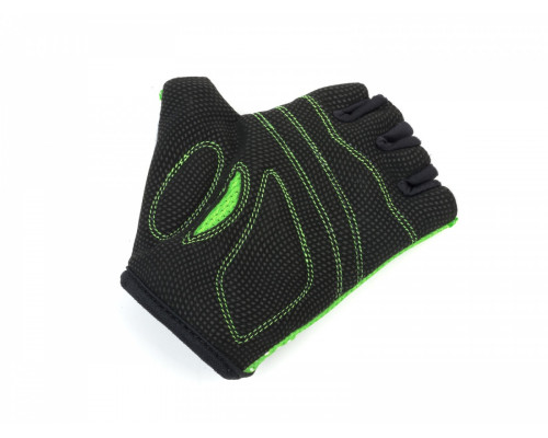 Перчатки 8-7130906 подростк. X6 зелено-белые размер размер S замша/синтетическая кожа AUTHOR