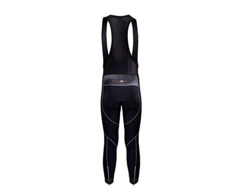 Велоштаны 12-419 длинные Barletta S-971-B14 Summer Men Active Bib Tights с лямками с памперсом B14 черные размер XXL FUNKIER
