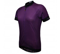 Велофутболка 12-724 женская PARMA JW-930 Purple Women Active Short Jersey, с длинной молнией, водонепроницаемый карман, фиолетовая размер S FUNKIER