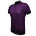 Велофутболка 12-726 женская PARMA JW-930 Purple Women Active Short Jersey, с длинной молнией, водонепроницаемый карман, фиолетовая размер L FUNKIER