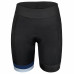 Велошорты 12-798 женские Bondeno S-1251-B13 Blue Women Active 8 panel Shorts с памперсом B13 черно-голубые размер L FUNKIER