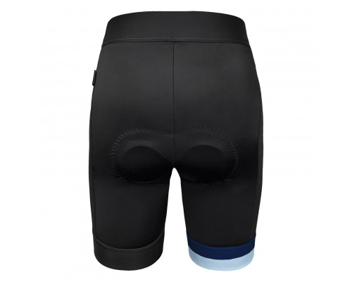 Велошорты 12-799 женские Bondeno S-1251-B13 Blue Women Active 8 panel Shorts с памперсом B13 черно-голубые размер XL FUNKIER