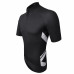 Велофутболка 12-802 VOLTERRA-3 J-852 Black Men Pro Jersey с длинной молнией, с водонепроницаемый карман, лазерная резка рукава, черная размер L FUNKIER