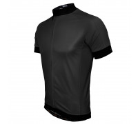 Велофутболка 12-820 PARMA J-930 Black Men Active Jersey с длинной молнией, водонепроницаемый карман, черная размер S FUNKIER