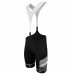Велошорты 15-400 Matera-2 S-9850-F1 Men Eliteel Bib Shorts ( GRIPPER) с лямками с памперсом F1 черные размер S FUNKIER 