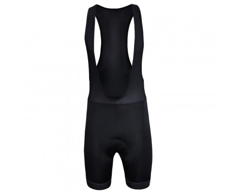 Велошорты 15-412 Siracusa S-9161-B1 Black Men Active Bib Shorts с лямками с памперсом B1 черные размер L FUNKIER