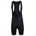 Велошорты 15-412 Siracusa S-9161-B1 Black Men Active Bib Shorts с лямками с памперсом B1 черные размер L FUNKIER